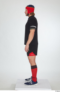 Erling dressed rugby clothing rugby player sports standing whole body…